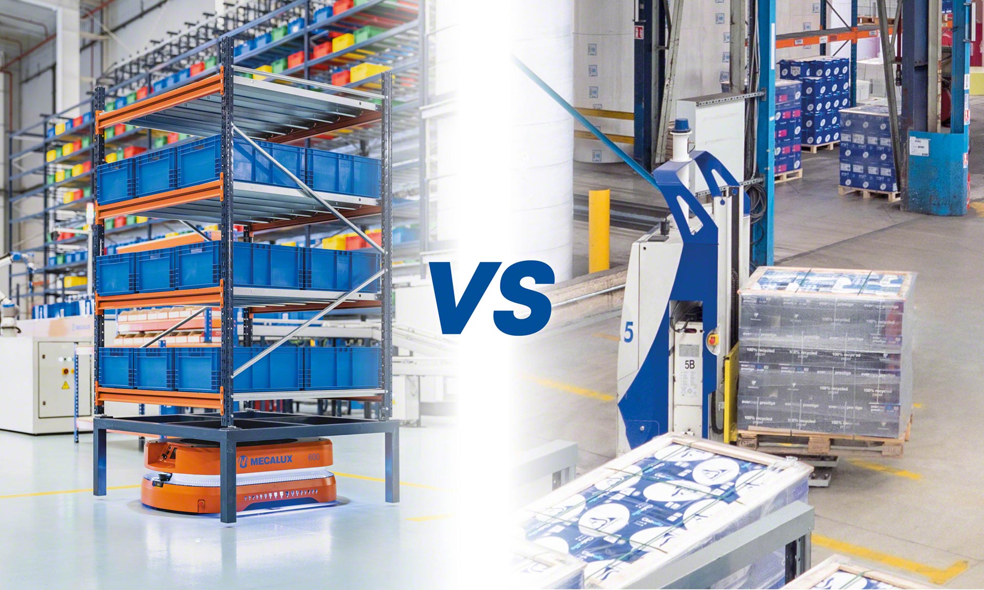 Les AGV et AMR sont des systèmes automatisés de transport de marchandises performants Les AGV et AMR sont des systèmes automatisés de transport de marchandises performants