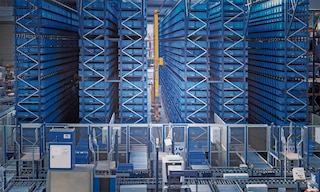 L'automatisation d'un entrepôt de retail réduit le temps des différentes opérations logistiques