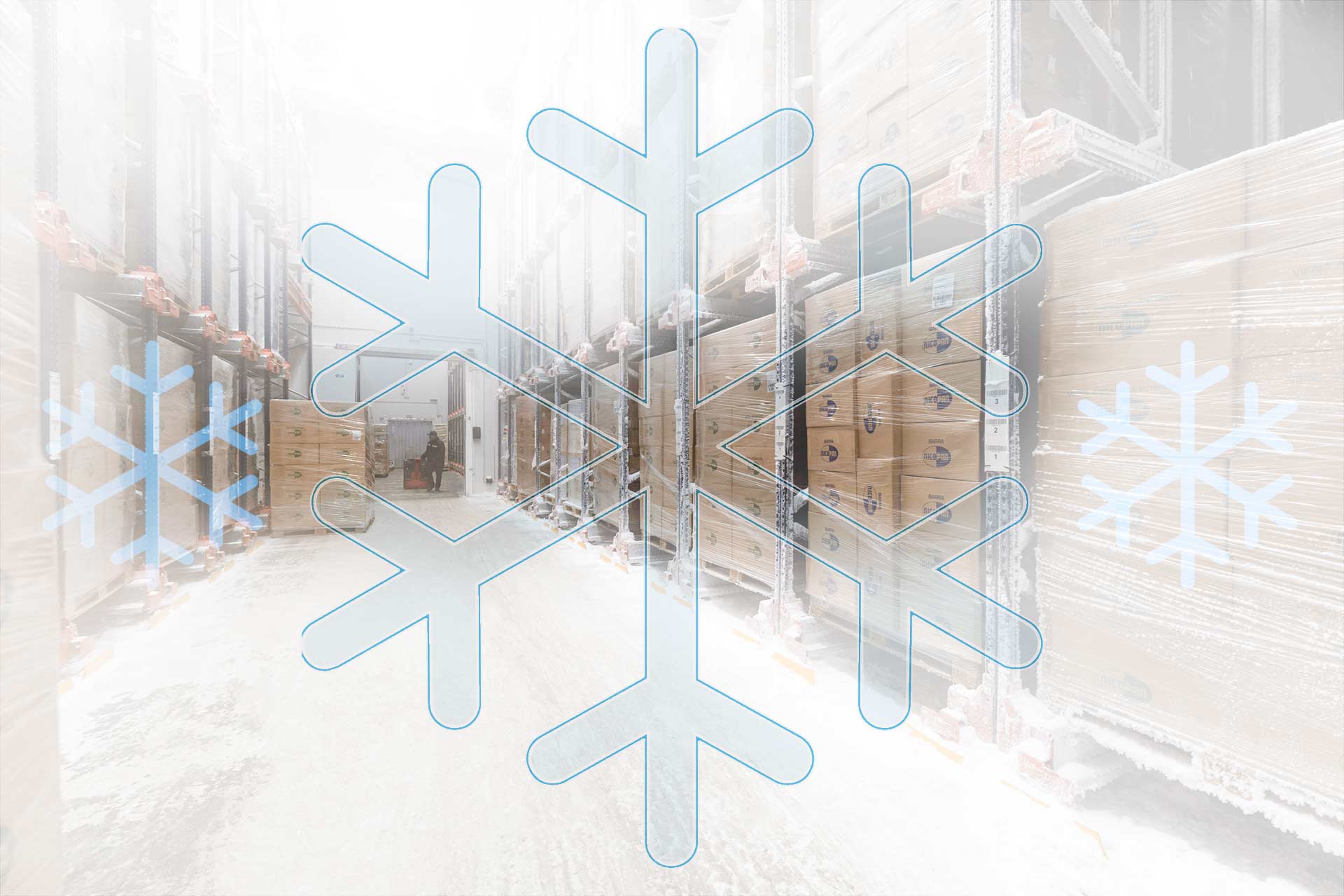 Une chambre froide industrielle est une zone où les marchandises sont maintenues à une température inférieure à 0°C Une chambre froide industrielle est une zone où les marchandises sont maintenues à une température inférieure à 0°C