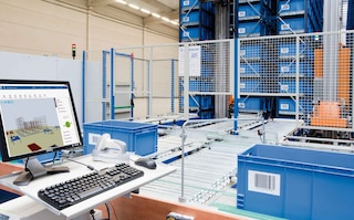 Utilisation d’un logiciel de gestion d’entrepôt. 