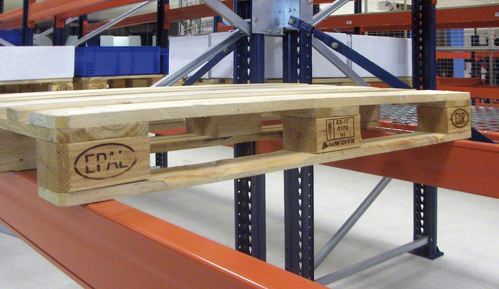 Une europalette a pour dimensions 1 200 mm x 800 mm