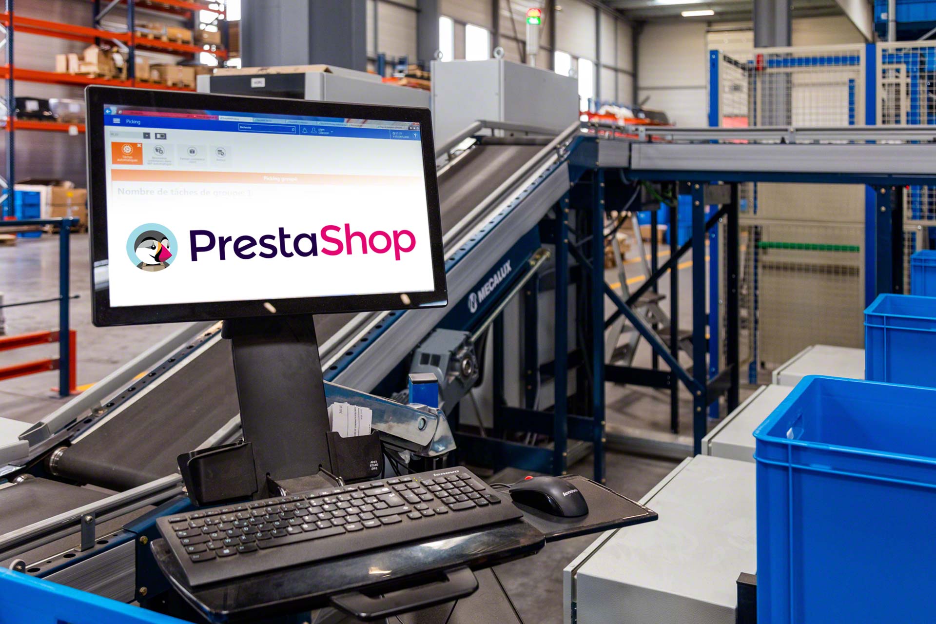 Easy WMS synchronise la boutique en ligne sur Prestashop avec le stock de l'entrepôt