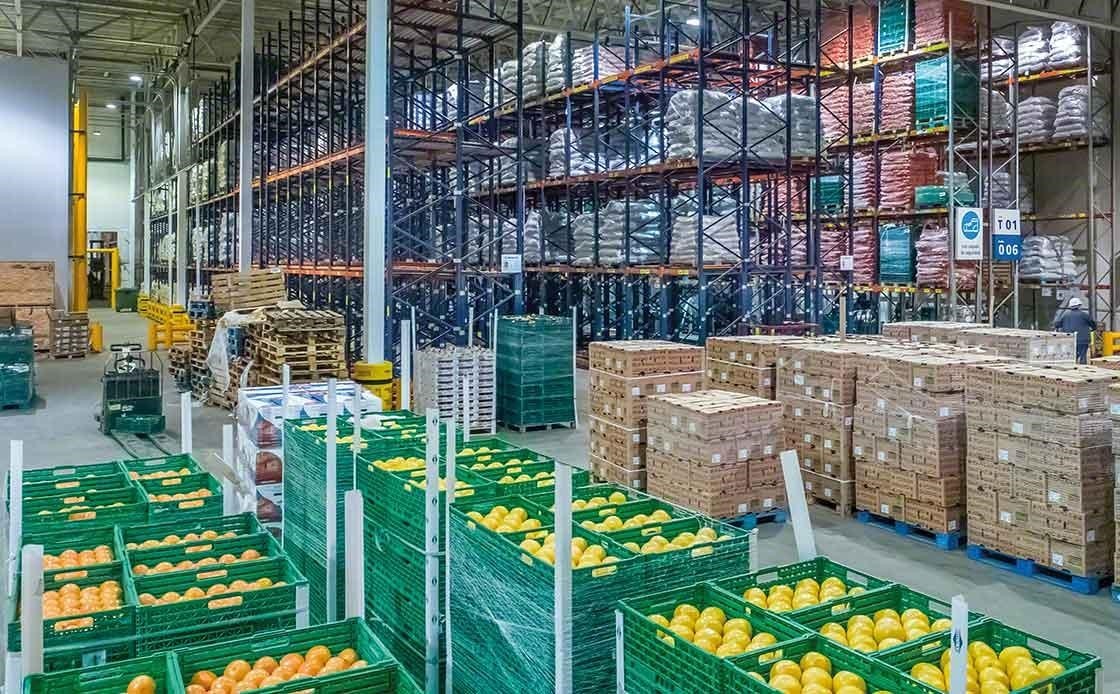 Entrepôt de fruits frais, évitez une rupture de la chaîne du froid pour qu’ils gardent leurs propriétés. Entrepôt de fruits frais, évitez une rupture de la chaîne du froid pour qu’ils gardent leurs propriétés.