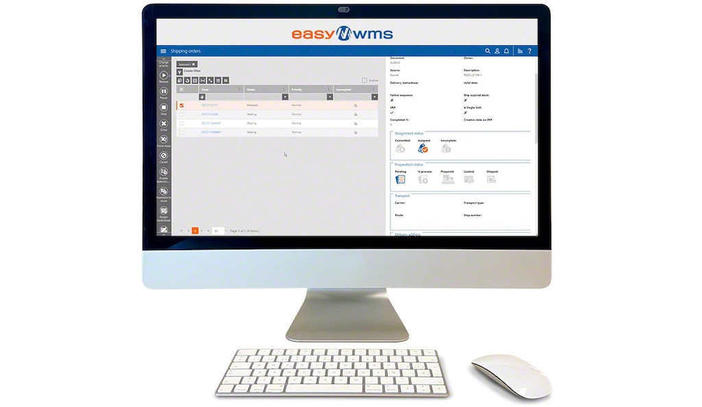 Un logiciel de gestion d’entrepôt basé dans le cloud tel qu’Easy WMS facilite la préparation et l’expédition des commandes