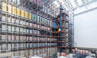 Les avantages de combiner le Pallet Shuttle avec des navettes