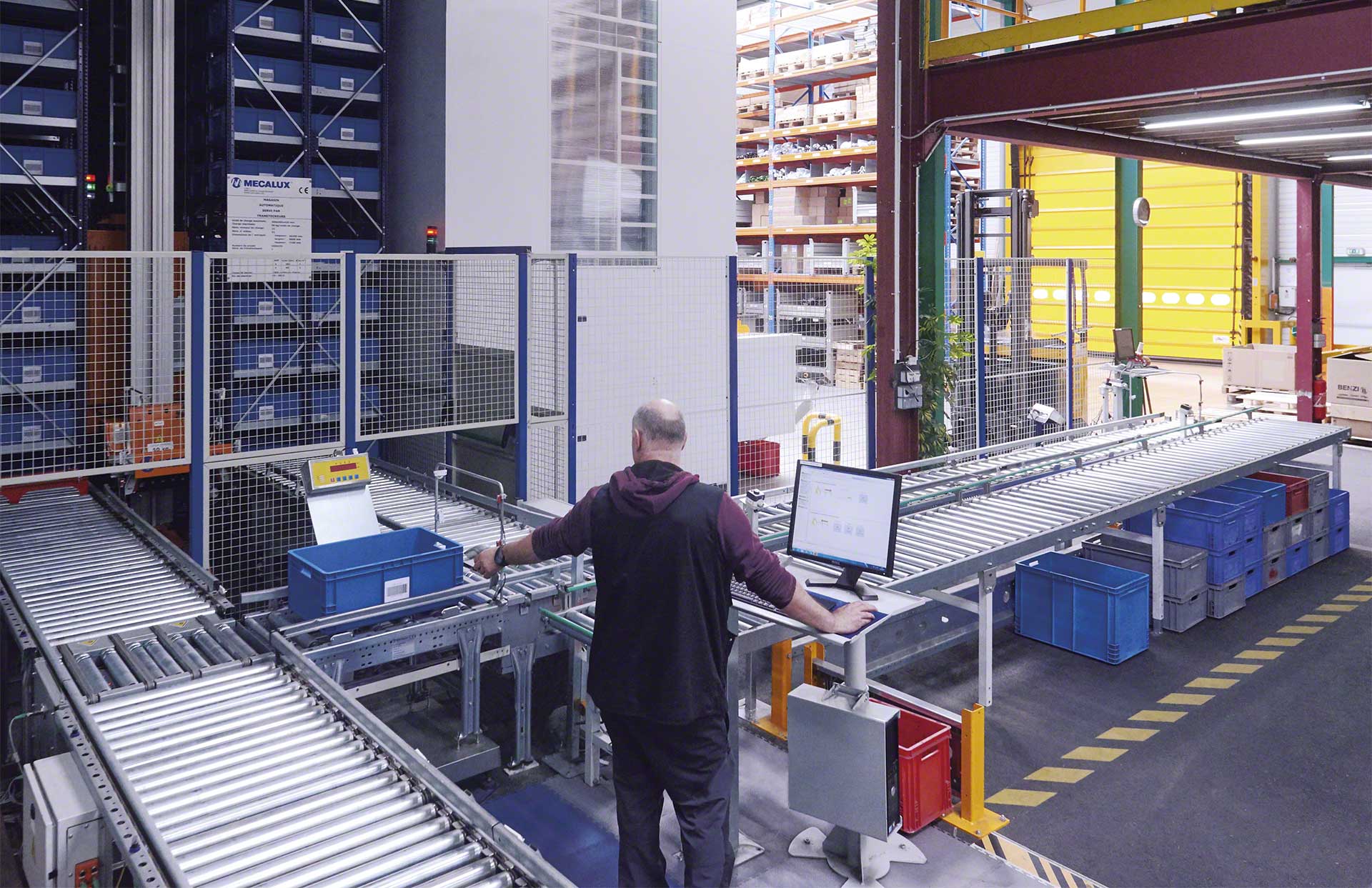 Dans un entrepôt, l’utilisation d’outils informatiques facilite l’application de la roue de Deming Dans un entrepôt, l’utilisation d’outils informatiques facilite l’application de la roue de Deming
