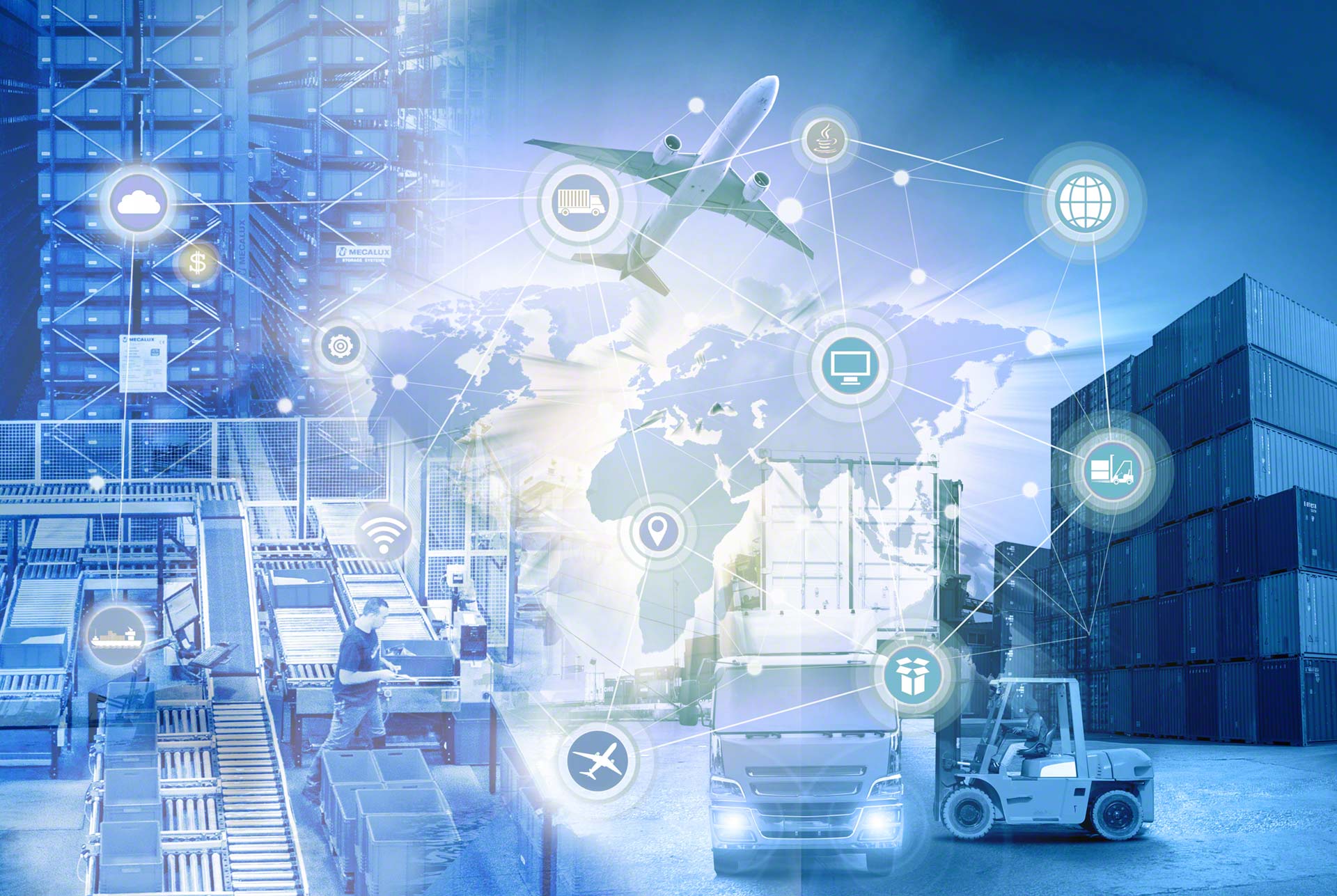 La Supply Chain 4.0 est l'intégration de technologies dans tous les maillons de la chaîne La Supply Chain 4.0 est l'intégration de technologies dans tous les maillons de la chaîne
