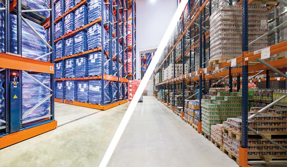 Les solutions à accès direct facilitent les opérations de stockage et de préparation des commandes