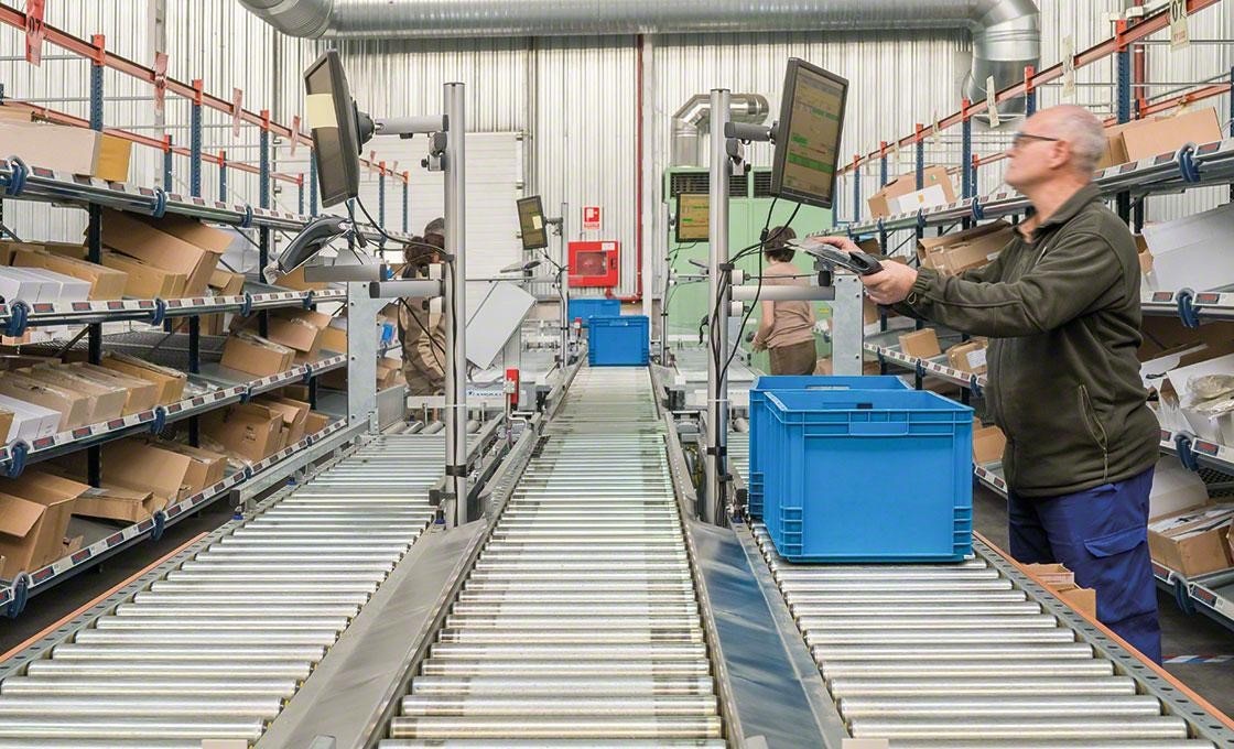 La logistique 4.0 favorise l’hyperconnectivité et l’usage d’appareils électroniques qui améliorent la gestion des flux de travail en entrepôt. La logistique 4.0 favorise l’hyperconnectivité et l’usage d’appareils électroniques qui améliorent la gestion des flux de travail en entrepôt.