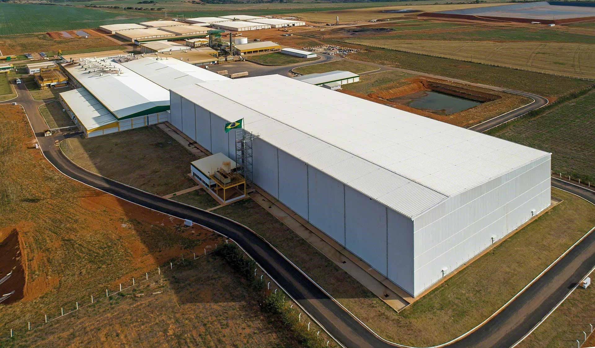 Vue panoramique du projet logistique d’automatisation de l’entrepôt de Bem Brasil Vue panoramique du projet logistique d’automatisation de l’entrepôt de Bem Brasil