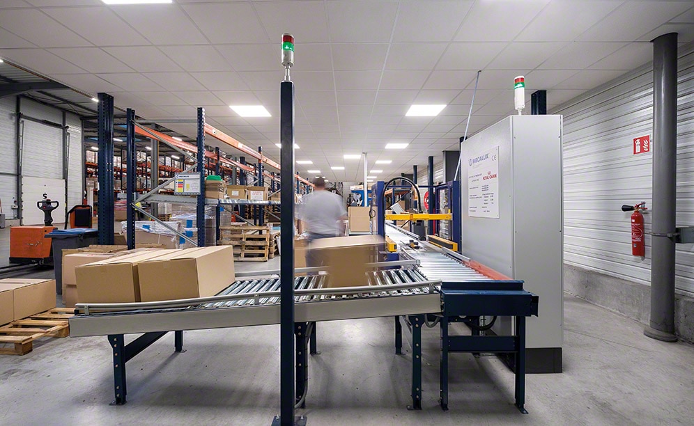 La zone de consolidation de commandes chez Royal Canin