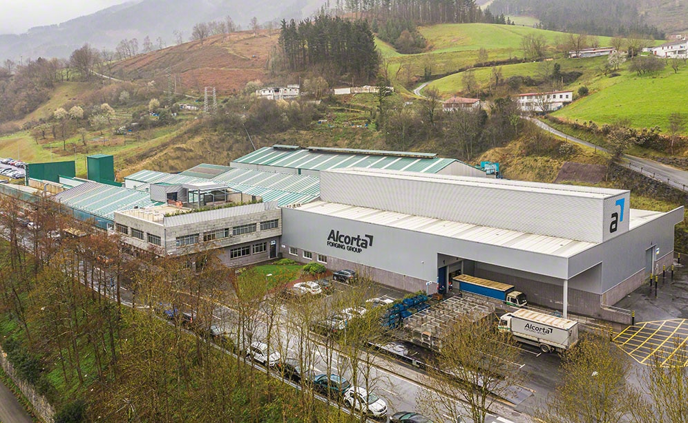 L'entrepôt d'Alcorta Forging Group est connecté aux lignes de production