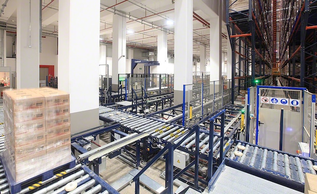 Stockage automatisé de noix et fruits secs de Tadım en Turquie