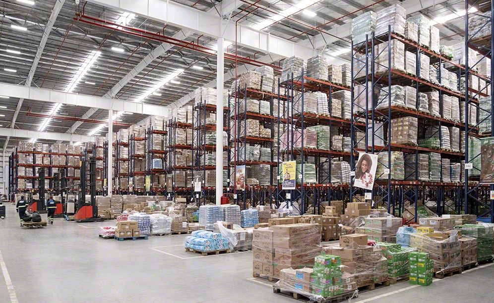 Mecalux a équipé le nouveau centre de distribution d’Unilever à Montevideo (Uruguay) de rayonnages à palettes