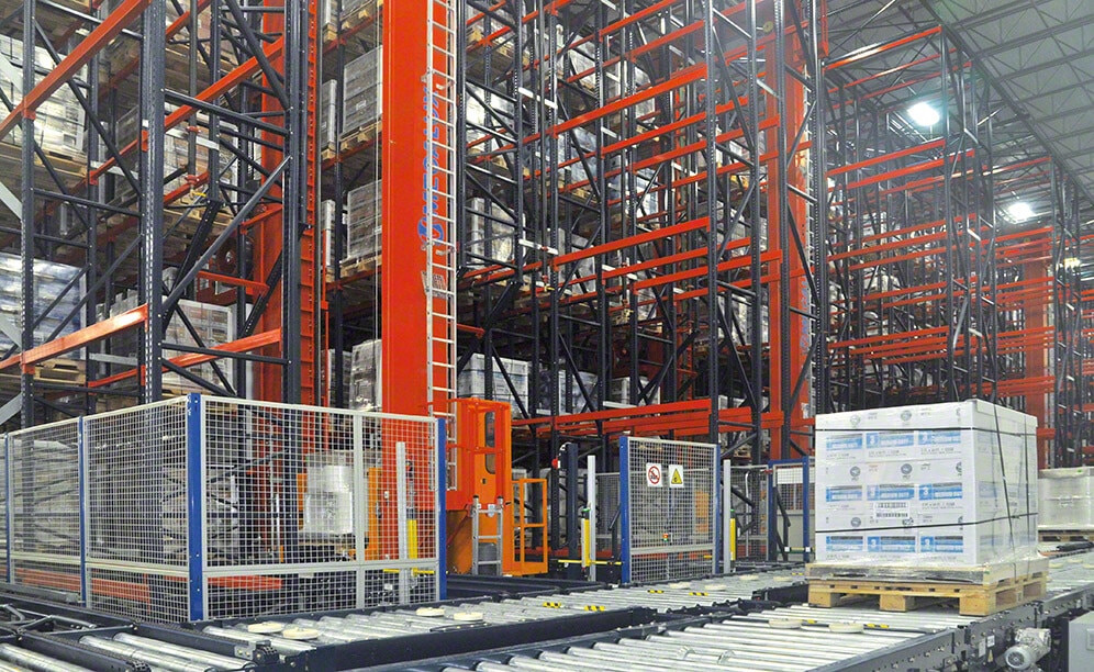 Le nouvel entrepôt automatisé à palettes pour Charter Next Generation en Ohio possède les plus longues allées jamais construites au monde par le Groupe Mecalux