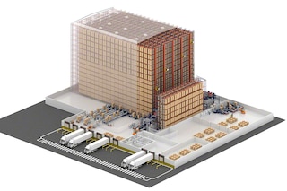 Un nouvel entrepôt automatisé autoportant de grande capacité pour Lantmännen Unibake en Pologne