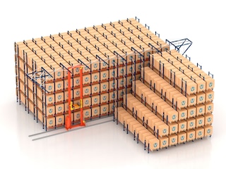 Nouvelle gamme de transstockeurs légers pour Pallet Shuttle capables d’atteindre 9 mètres de haut