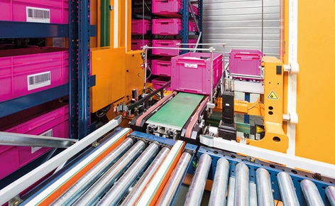 Le fabricant de salles de bains SCD Luisina installe dans son entrepôt un magasin automatisé miniload pour caisses pour gérer plus de 1 000 commandes par jour Le fabricant de salles de bains SCD Luisina installe dans son entrepôt un magasin automatisé miniload pour caisses pour gérer plus de 1 000 commandes par jour