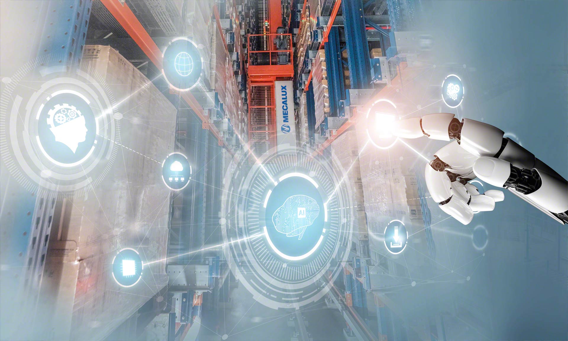 Robots en logistique : la forte progression de l’automatisation des entrepôts