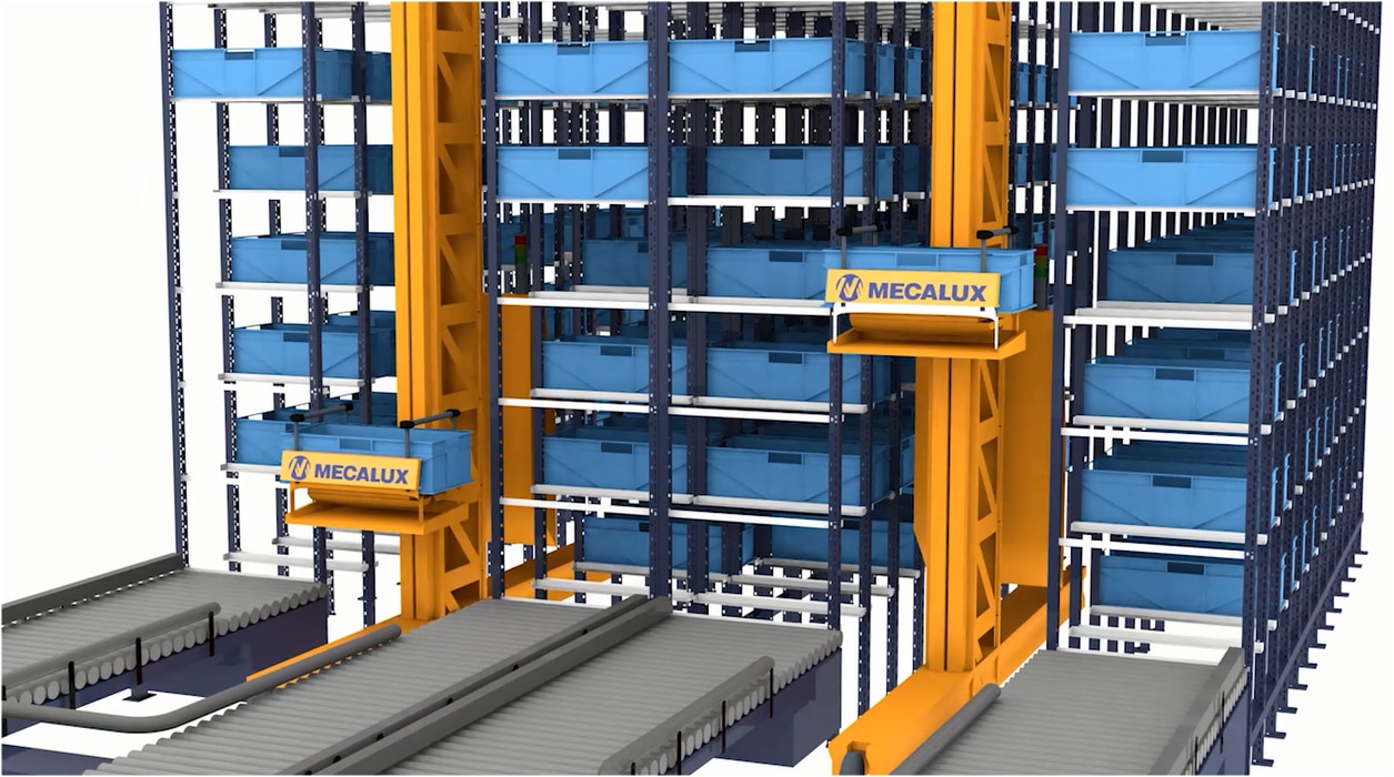 Miniload – Magasin automatique pour charges légères Miniload – Magasin automatique pour charges légères