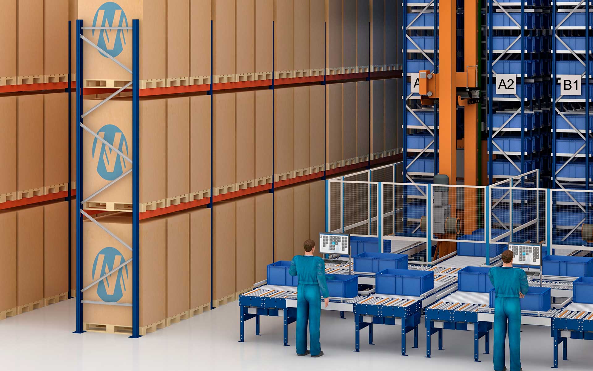 TLHP : une logistique automatisée pour haut-parleurs et composants électro-acoustiques TLHP : une logistique automatisée pour haut-parleurs et composants électro-acoustiques
