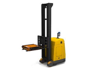 Intégration du Pallet Shuttle avec les AGV et les AMR à fourches