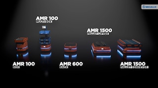 Gamme de robots mobiles autonomes Mecalux