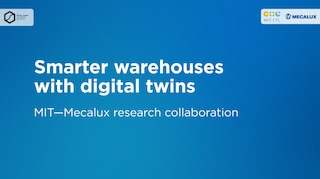 Les jumeaux numériques et le Pallet Shuttle Automatique 3D, pour un entrepôt plus intelligent