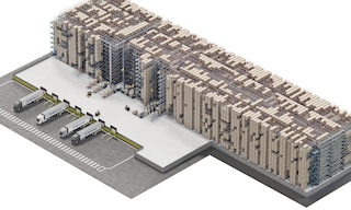 Le P4-Way Pallet Shuttle optimise l’espace pour augmenter la capacité