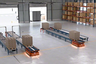 Les robots mobiles autonomes interviennent dans l’expédition des commandes