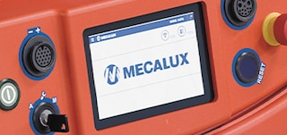 Chaque robot AMR est équipé d’un écran pour consulter l’état du robot et effectuer des opérations de maintenance