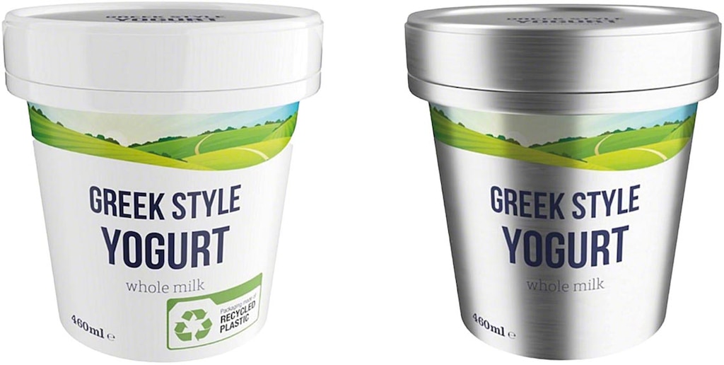 Pot à usage unique recyclé et pot réutilisable dans l’étude 3