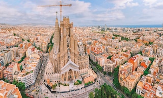 La logistique derrière la construction de la basilique de la Sagrada Familia de Barcelone