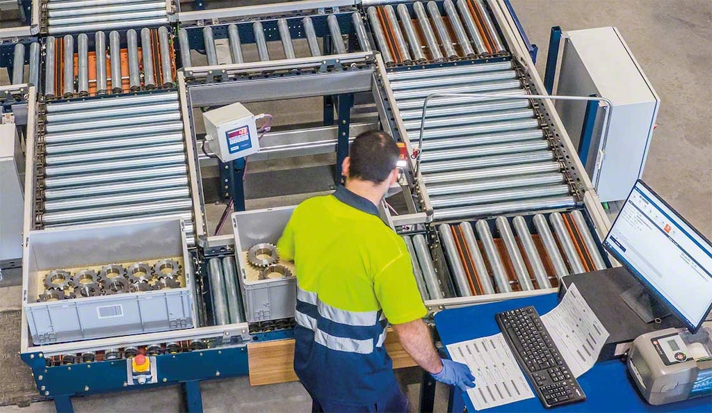 Il est possible de relier une balance industrielle à un logiciel de gestion d’entrepôt (WMS)