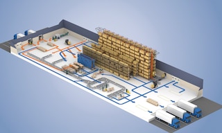 Le diagramme spaghetti sert à représenter les processus de production ou de distribution