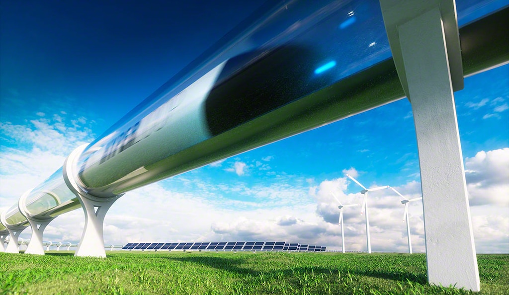 L’hyperloop pourrait s’imposer comme une alternative économe en énergie aux trajets de longue distance