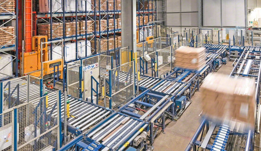 L’automatisation offre un gain d’efficacité du stockage des matériaux