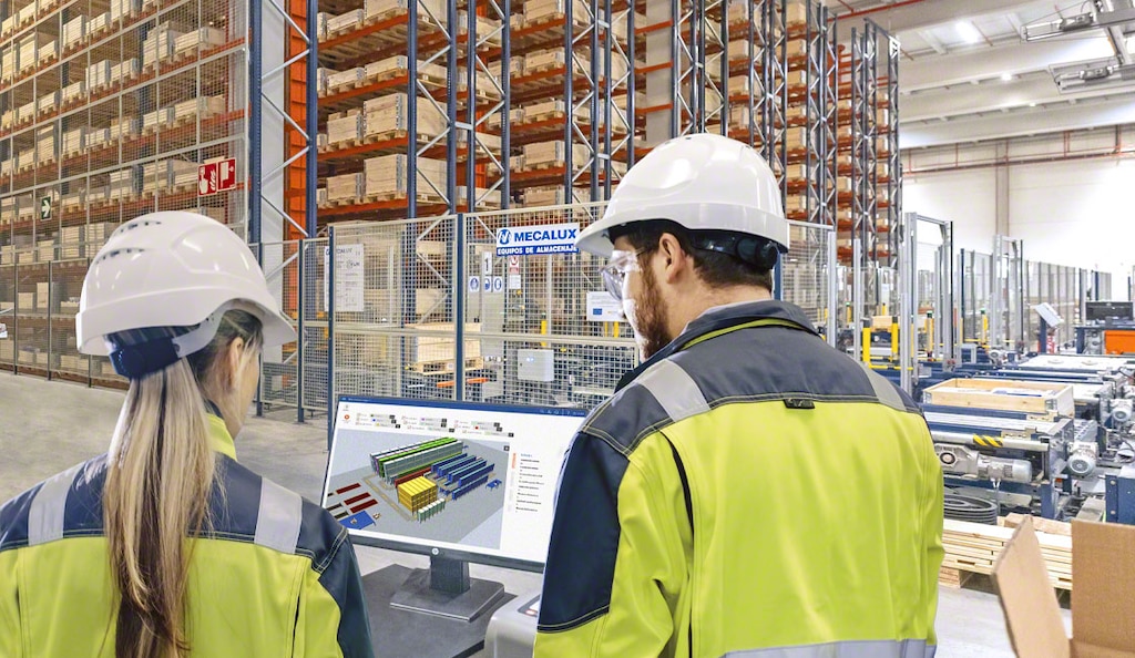 Un logiciel d’entrepôt permet une gestion avancée du stockage des matériaux