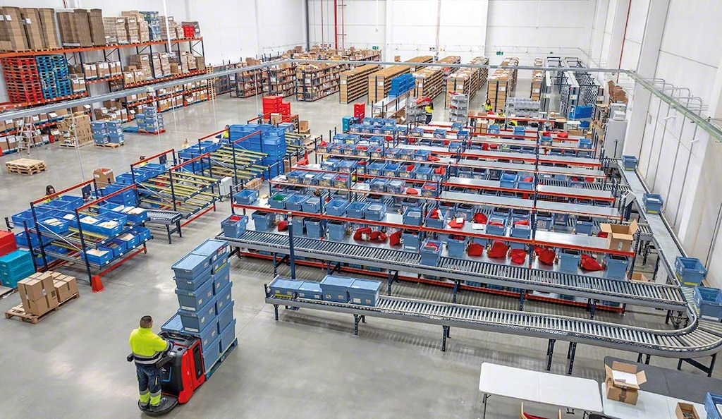 La mise en place d'une chaîne logistique efficace est recommandée avant de procéder au zone skipping