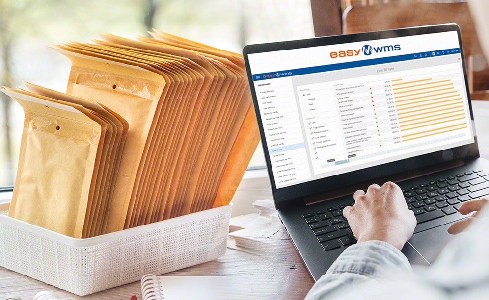 L'entrepôt de produits d'emballage et d'étiquetage d'Intermark à Terrassa (Espagne)