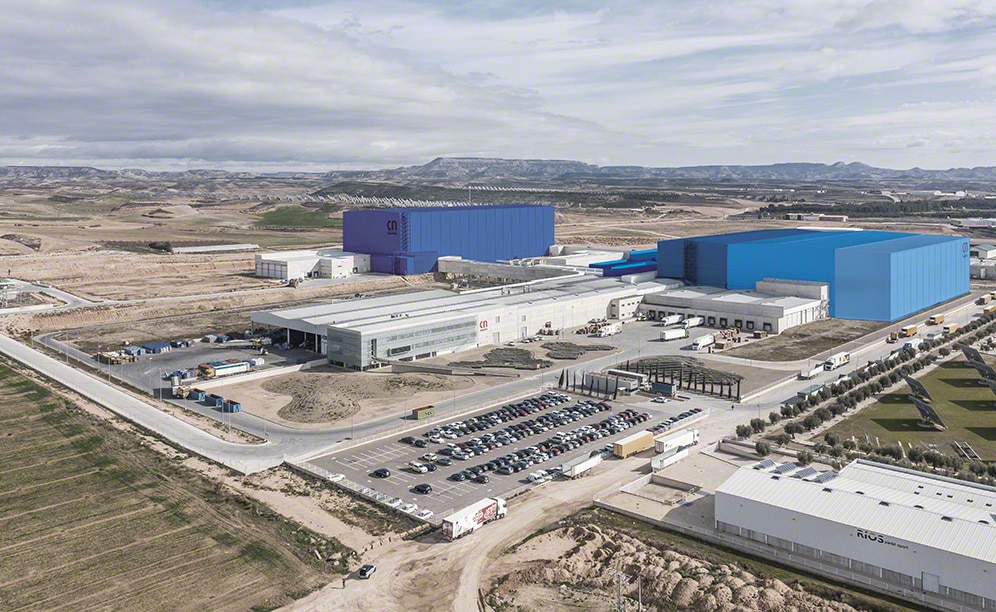 Centre logistique de Congelados de Navarra à Fustiñana