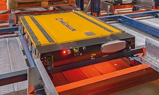 GBS dynamisera la logistique de ses bières spéciales avec le 4-Way Pallet Shuttle
