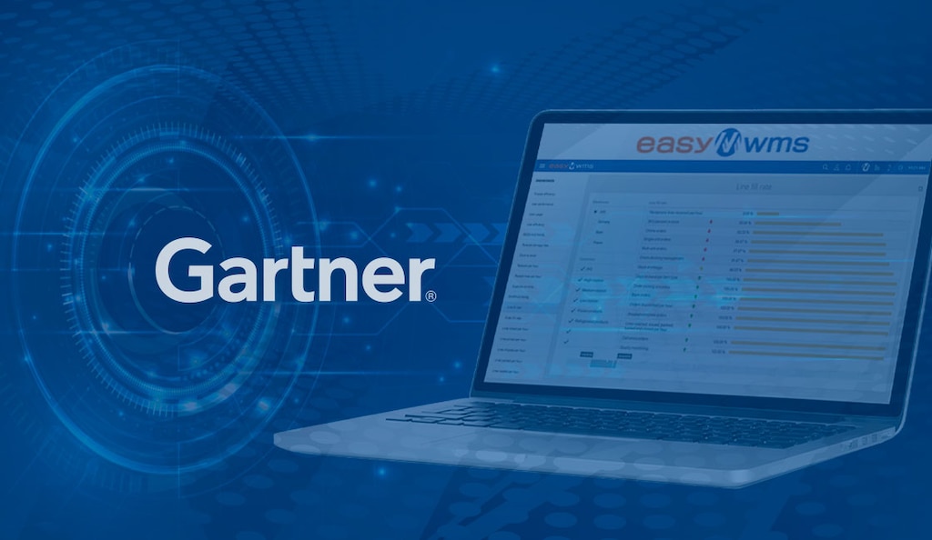 Gartner reconnaît Mecalux Easy WMS