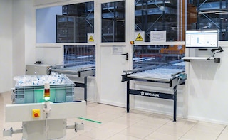 Entrepôt du fabricant d'équipement électrique Normagrup dans les Asturies (Espagne)