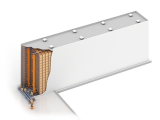 Les entrepôts autoportants automatisés exploités par des transstockeurs pour palettes améliorent la productivité Les entrepôts autoportants automatisés exploités par des transstockeurs pour palettes améliorent la productivité