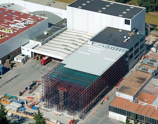 Le stockage autoportant permet d’exploiter au maximum la surface disponible Le stockage autoportant permet d’exploiter au maximum la surface disponible