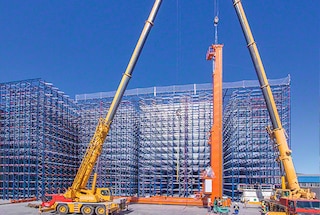 Mise en place des équipements de manutention dans les systèmes autoportants automatisés Mise en place des équipements de manutention dans les systèmes autoportants automatisés