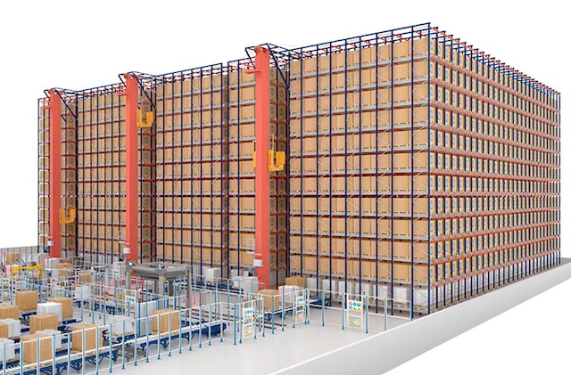 Le Pallet Shuttle automatique optimise la capacité de stockage Le Pallet Shuttle automatique optimise la capacité de stockage