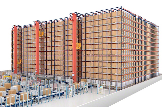 Le Pallet Shuttle automatique optimise la capacité de stockage