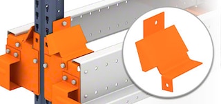 Centreurs palettes des rayonnages Pallet Shuttle Centreurs palettes des rayonnages Pallet Shuttle